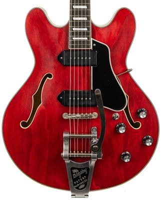 Eastman T64/TV Vintage Red, with Case