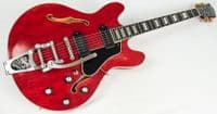 Eastman T64/v Antique Red Bigsby with Case