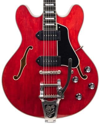 Eastman T64/v Antique Red Bigsby with Case