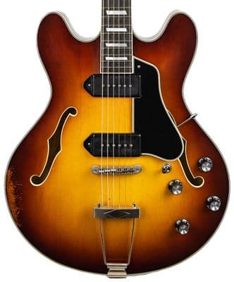 Eastman T64/v-T Antique Goldburst, Inc Case