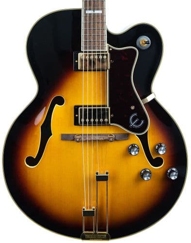 Epiphone Broadway Vintage Sunburst, with Gigbag