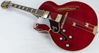 Epiphone Broadway Wine Red Lefthanded, with Gigbag