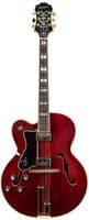 Epiphone Broadway Wine Red Lefthanded, with Gigbag