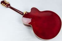Epiphone Broadway Wine Red Lefthanded, with Gigbag