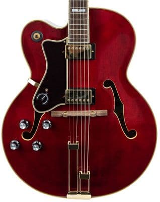 Epiphone Broadway Wine Red Lefthanded, with Gigbag