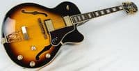 Epiphone Joe Pass Emperor II Pro Sunburst Pre Owned