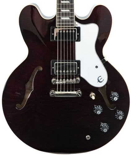 Epiphone Noel Gallagher Riviera Dark Wine Red