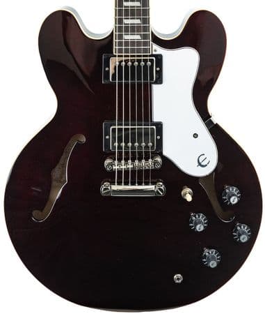 Epiphone Noel Gallagher Riviera Dark Wine Red
