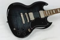Epiphone SG Tribute Plus Trans Ebony