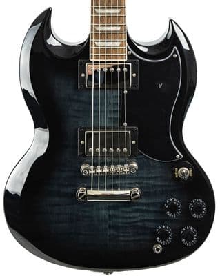 Epiphone SG Tribute Plus Trans Ebony