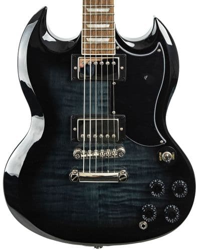 Epiphone SG Tribute Plus Trans Ebony