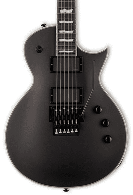 ESP LTD EC-1000 FR Black Satin Guitar