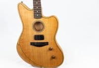 Fender Acoustasonic Standard Jazzmaster, Aged Natural