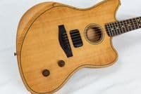 Fender Acoustasonic Standard Jazzmaster, Aged Natural