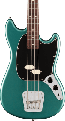 Fender American Pro Classic Mustang Bass, Faded Sherwood Green Metallic