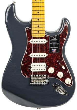 Fender American Pro Classic Stratocaster HSS Faded Black, Inc Gigbag