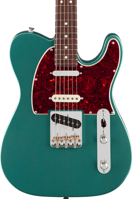 Fender American Professional Classic Hotshot Telecaster, Rosewood , Faded Sherwood Green Metallic