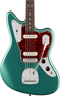 Fender American Professional Classic Jaguar, Faded Sherwood Green Metallic