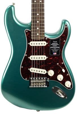 Fender American Professional Classic Strat, Faded Sherwood Green Metallic