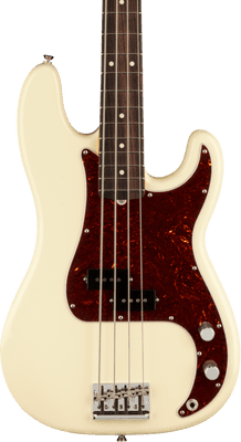 Fender American Professional II Precision Bass, Rosewood, Olympic White