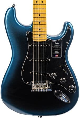 Fender American Professional II Stratocaster, Dark Night, Maple