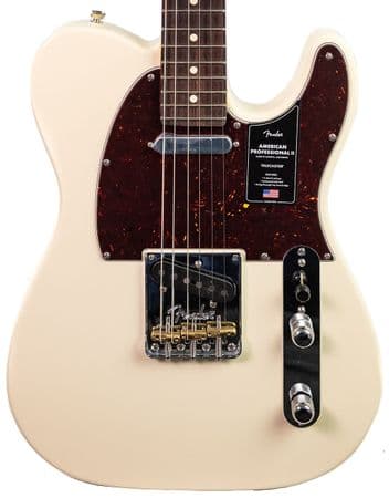 Fender American Professional II Telecaster Olympic White