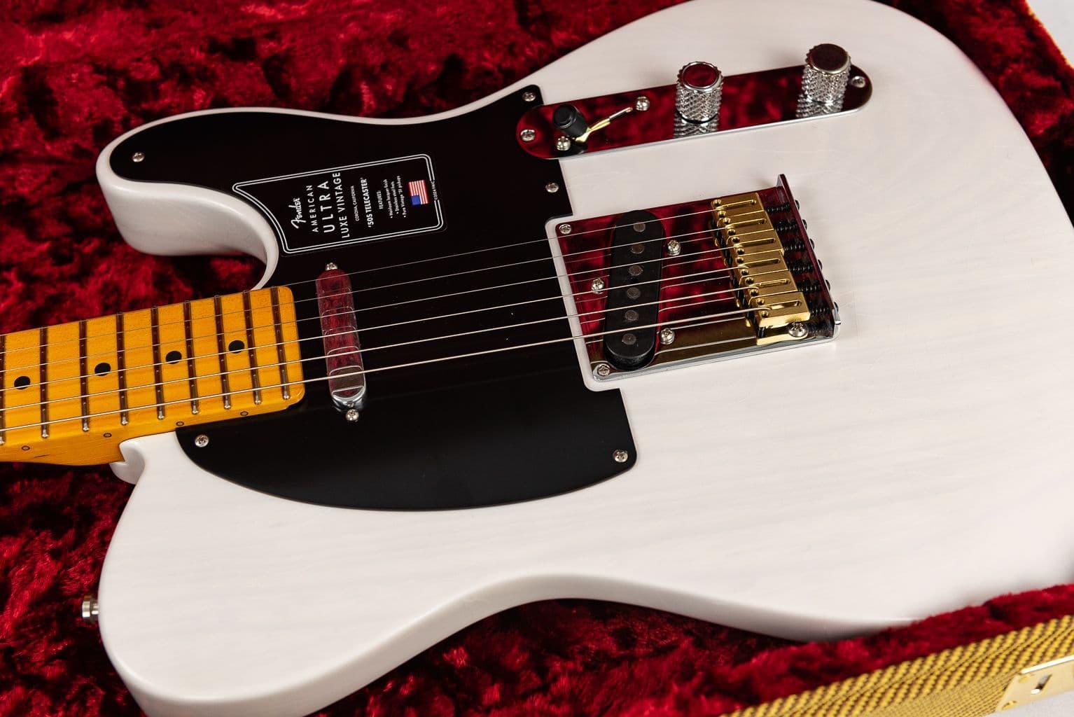 Fender American Ultra Luxe Vintage 50s Telecaster White Blonde