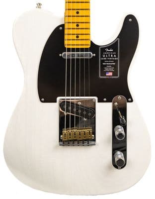 Fender American Ultra Luxe Vintage '50s Telecaster, White Blonde