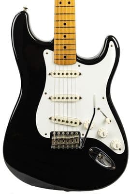 Fender American Vintage Reissue 1957 Stratocaster, Maple Fingerboard, Black Pre Owned
