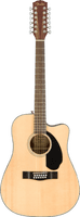 Fender  CD 60SCE Dreadnought 12-string, Walnut Fingerboard, Natural
