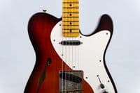 Fender Custom Shop 1950s Tele Thinline Journeyman Relic, Aged Violin Burst