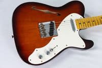 Fender Custom Shop 1950s Tele Thinline Journeyman Relic, Aged Violin Burst