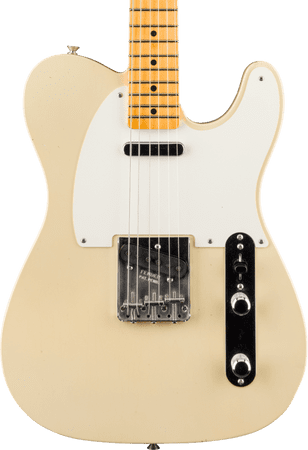 Fender Custom Shop 1955 Telecaster Journeyman Relic Maple Neck, Super Aged '55 Desert Tan