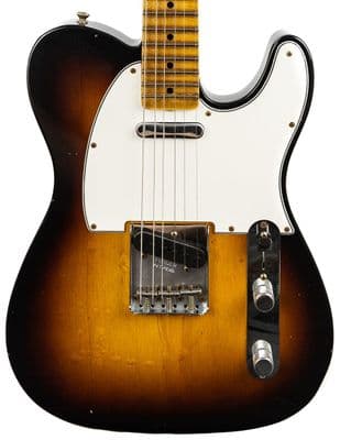 Fender Custom Shop 1957 Telecaster Journeyman Relic 2-color Sunburst