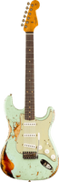 Fender Custom Shop 1961 Stratocaster Super Heavy Relic, 3A Rosewood Fingerboard, Aged Surf Green