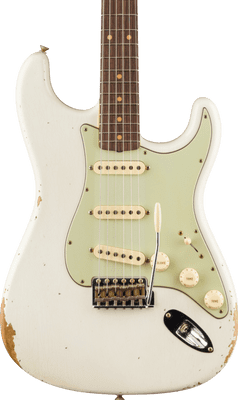 Fender Custom Shop 1962 Stratocaster Relic, Rosewood Fingerboard, Aged Olympic White