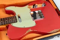 Fender Custom Shop  1963 Telecaster Relic, 3A Rosewood Fingerboard, Fiesta Red