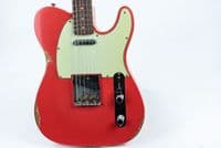 Fender Custom Shop  1963 Telecaster Relic, 3A Rosewood Fingerboard, Fiesta Red