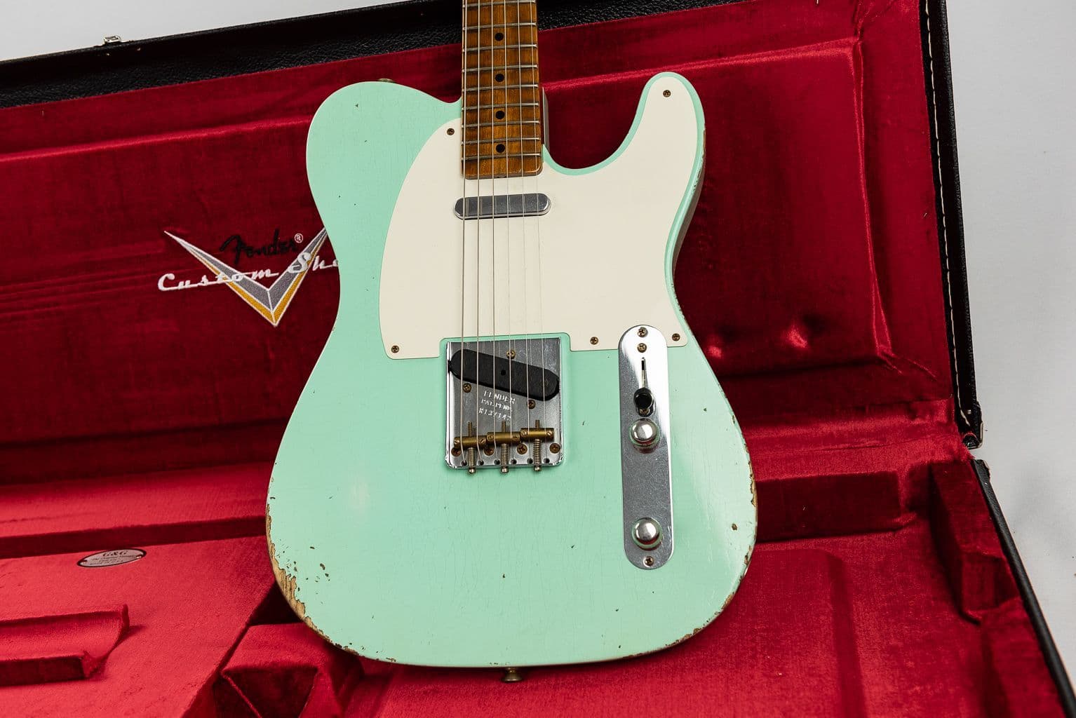 Vintage Laquer SurfGreen Telecaster レリック Vintage Laquer SurfGreen Telecaster レリック Vintage Laquer