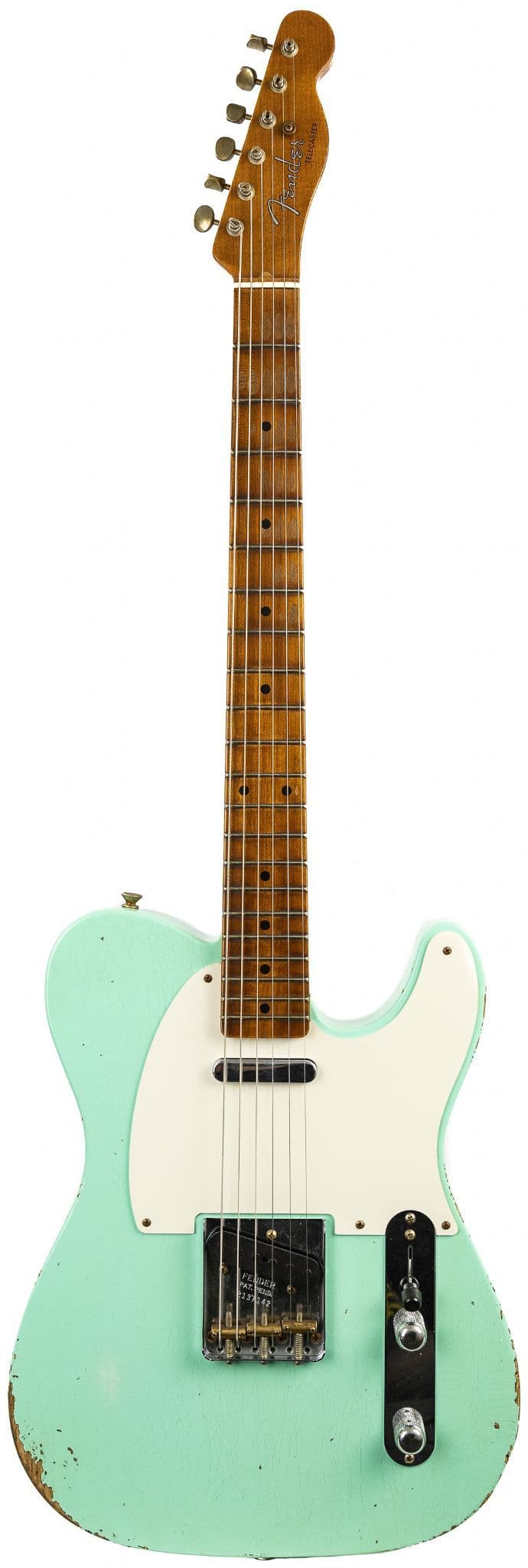 Fender Custom Shop 52 Relic Telecaster Roasted Neck Surf Green