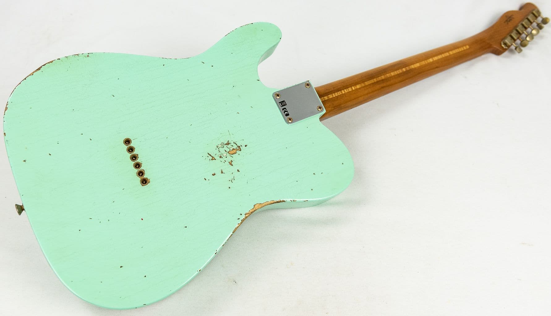 Fender Custom Shop 52 Relic Telecaster Roasted Neck Surf Green