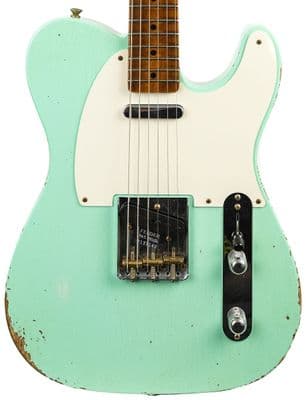 Fender Custom Shop 52 Relic Telecaster Roasted Neck Surf Green