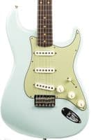 Fender Custom Shop 59 HT Hard Tail Strat, Aged Sonic Blue