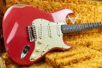 Fender Custom Shop 63 Strat Relic El Diablo Fiesta Red