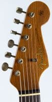 Fender Custom Shop 63 Strat Relic El Diablo Fiesta Red