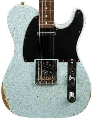 Fender Custom Shop 63 Tele Relic Sonic Blue Sparkle