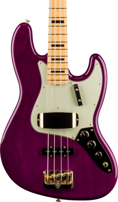 Fender Custom Shop American Custom Jazz Bass NOS, Quartersawn Maple, Purple Transparent