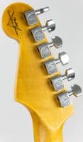 Fender Custom Shop Custom Deluxe HB S-1 Strat Relic with Closet Classic Hardware, 3A, Black