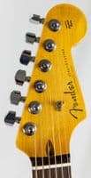Fender Custom Shop Custom Deluxe HB S-1 Strat Relic with Closet Classic Hardware, 3A, Black