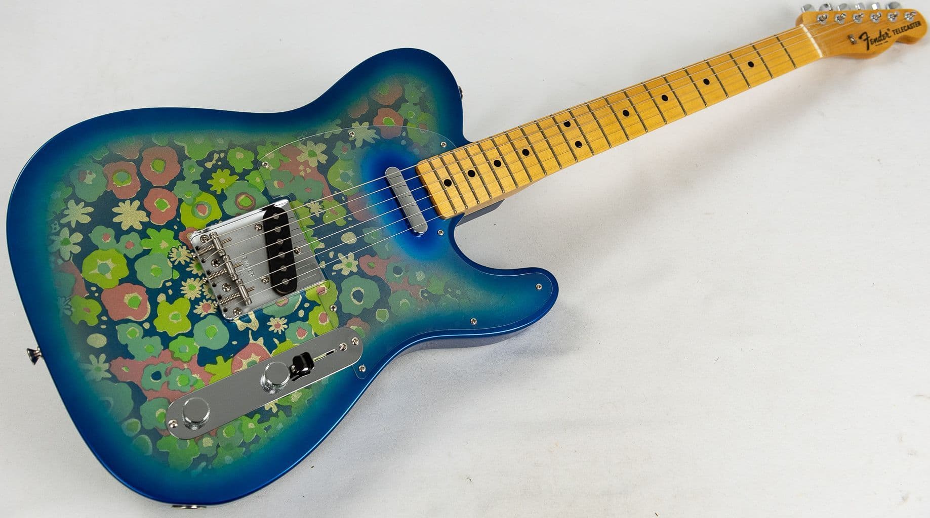 Fender Custom Shop Custom Vintage Custom 68 Telecaster NOS Blue Flower